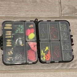 128 Pcs Fishing Hooks Set