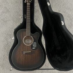 Mitchell T333CE-BST Acoustic Guitar with Lockable Hard Case