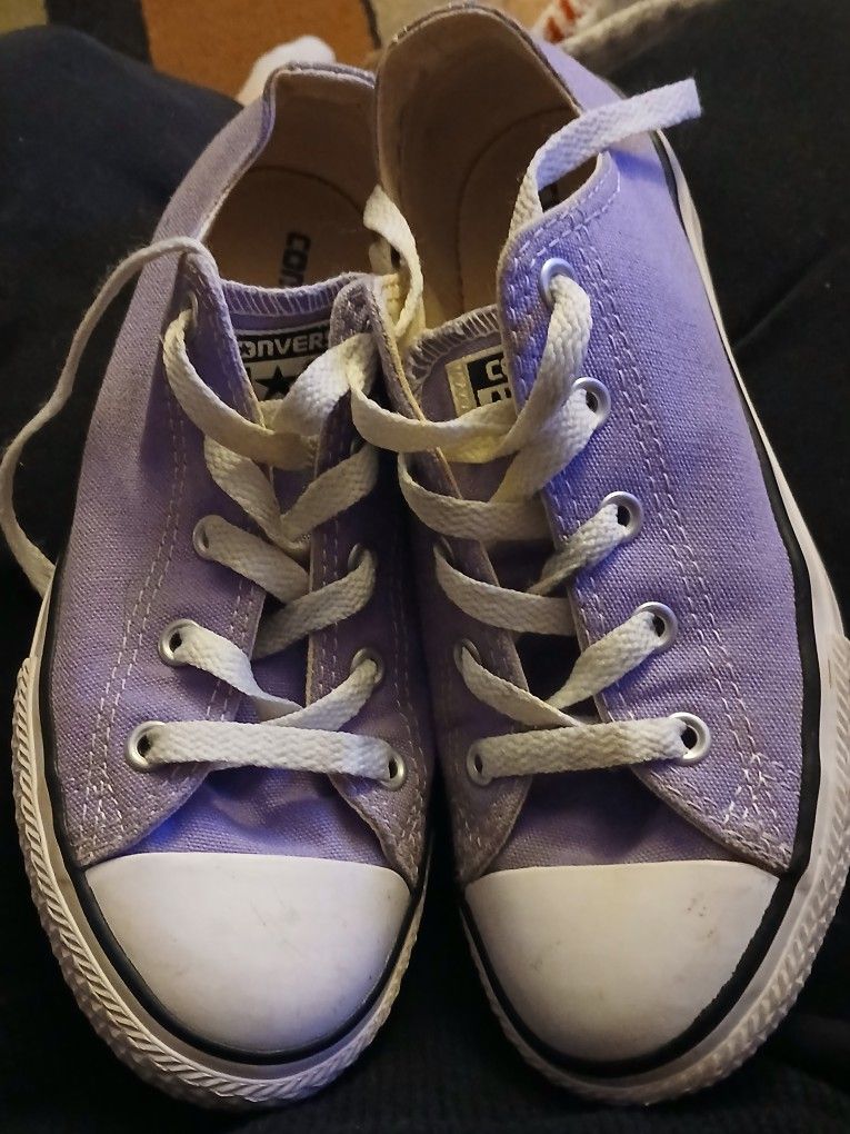 Purple Converse Children's Size 2