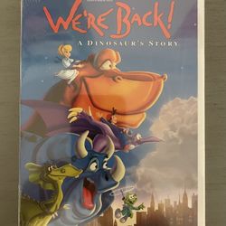 NEW IN PACKAGE We’re Back! A Dinosaur’s Story dvd