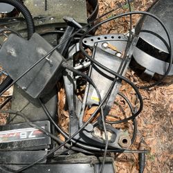 Old Mercury 75 Hp Parts Or Repair. Has Quicksilver Controls 