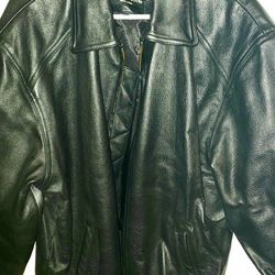 Mens Black Leather Jacket