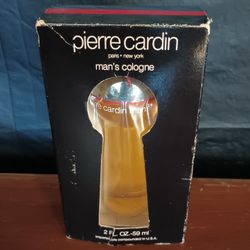 Vintage Pierre Cardin Mans Cologne New Old Stock 1970s 7971
