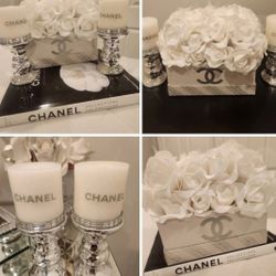 New! Silver Glam Candle Set!