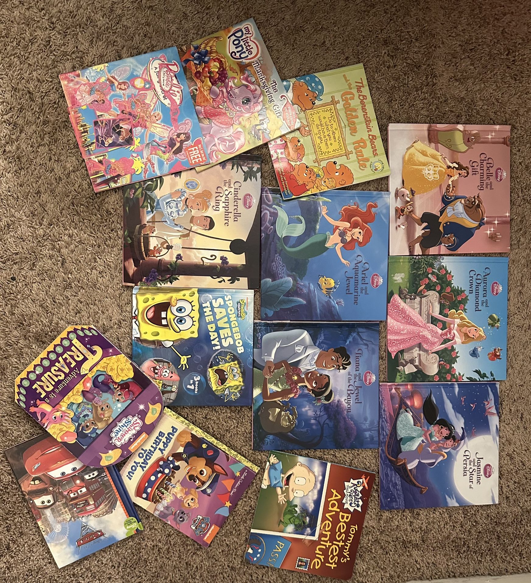 Children books (Disney, Nickelodeon)