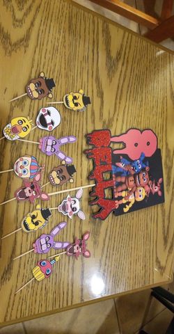 Centerpeices on sticks