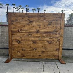 Wood Wall Backdrop