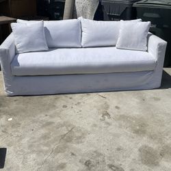 Couch White Color Good Condition