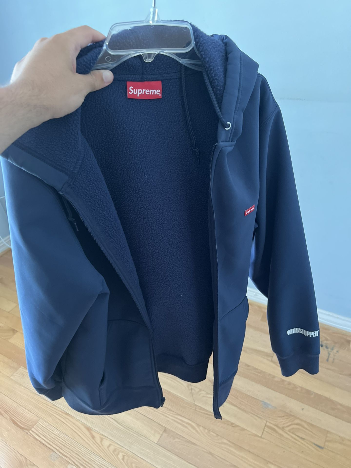 supreme jacket and anti social hoodie