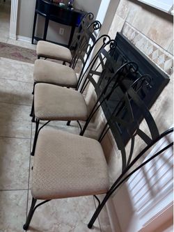 4 dining chairs $70 all 4