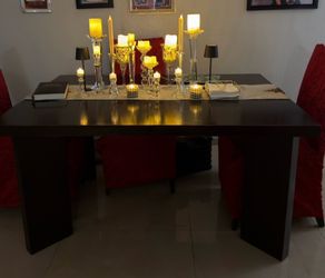 Wood table