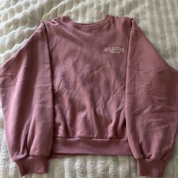Pink Hollister Crewneck