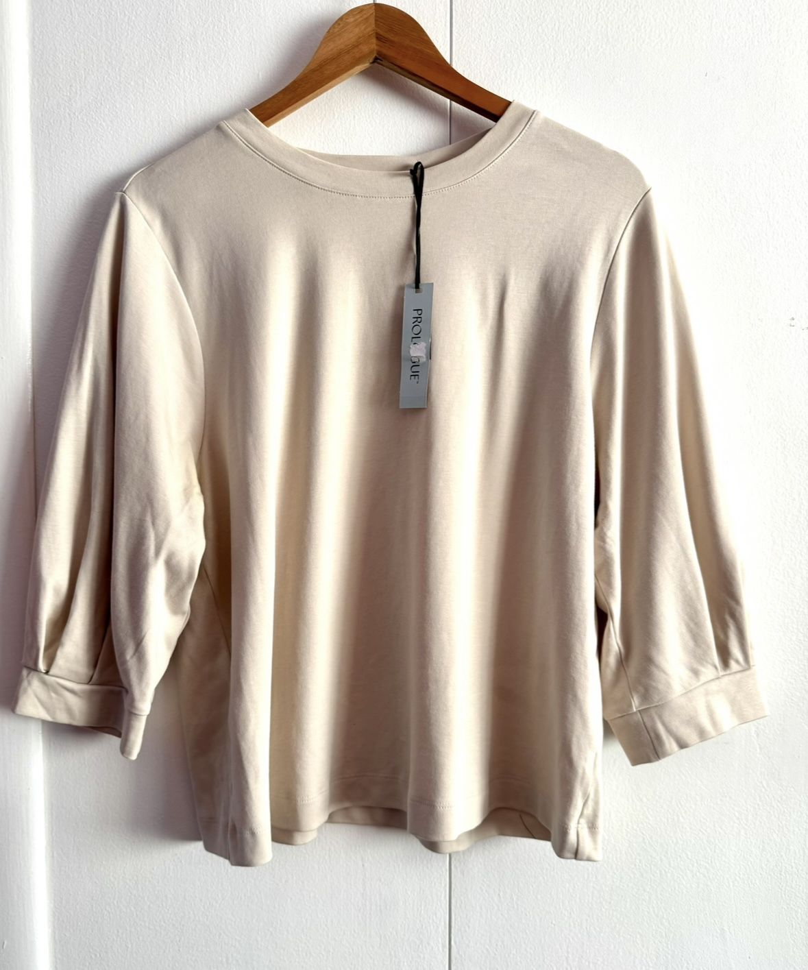 Beige Top, Large 