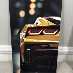 Chevy Corvette/ Canvas Wall Art / Poster