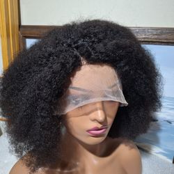 100 Percent Pure Human Hair Lace Front Wig 