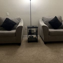 Grey End Couches 