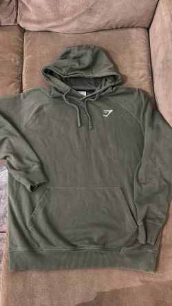 Gymshark Pullover Hoodie Olive Green