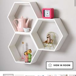 New Honeycomb Wall Shelf (Crate&Barrel)