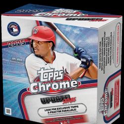 Topps 2025 Baseball Update Series Mega Box Sealed Case