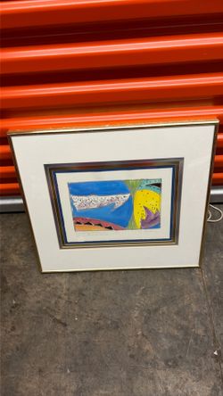 Water painting signed