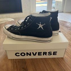 Stussy x Chuck 70 High ‘black’ - Size 11 Men’s/13 Women’s