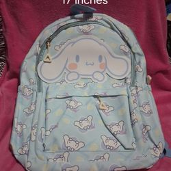 Cinnamoroll Backpack 17 Inches 