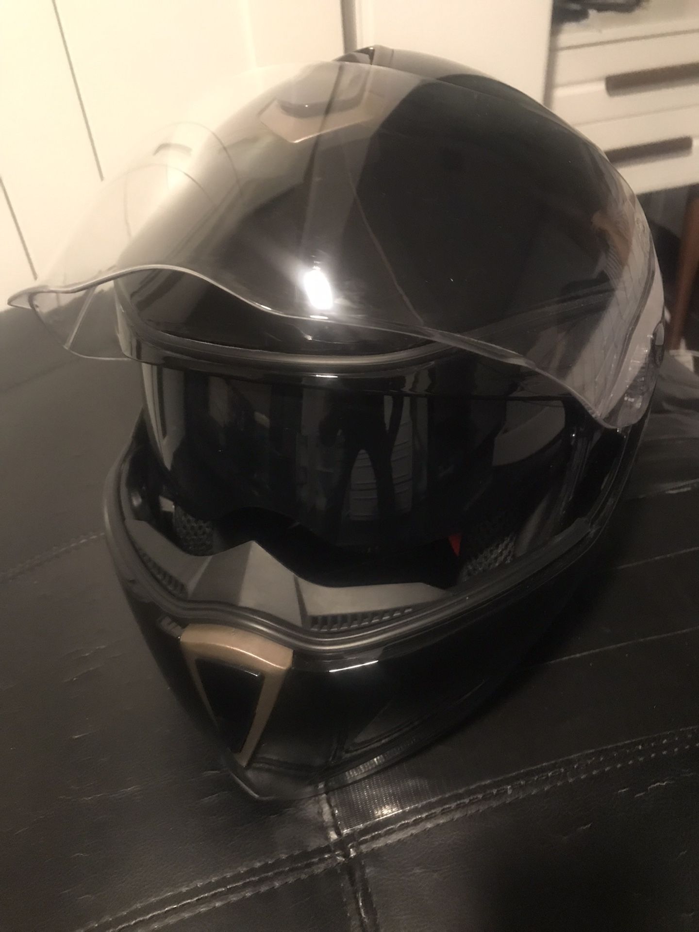Motorcycle Helmet Huadun HD 701 Side  L 