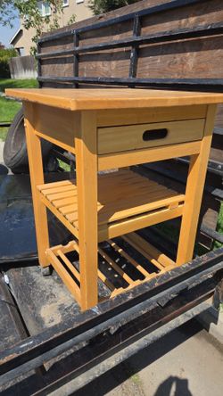 Kitchen cart.