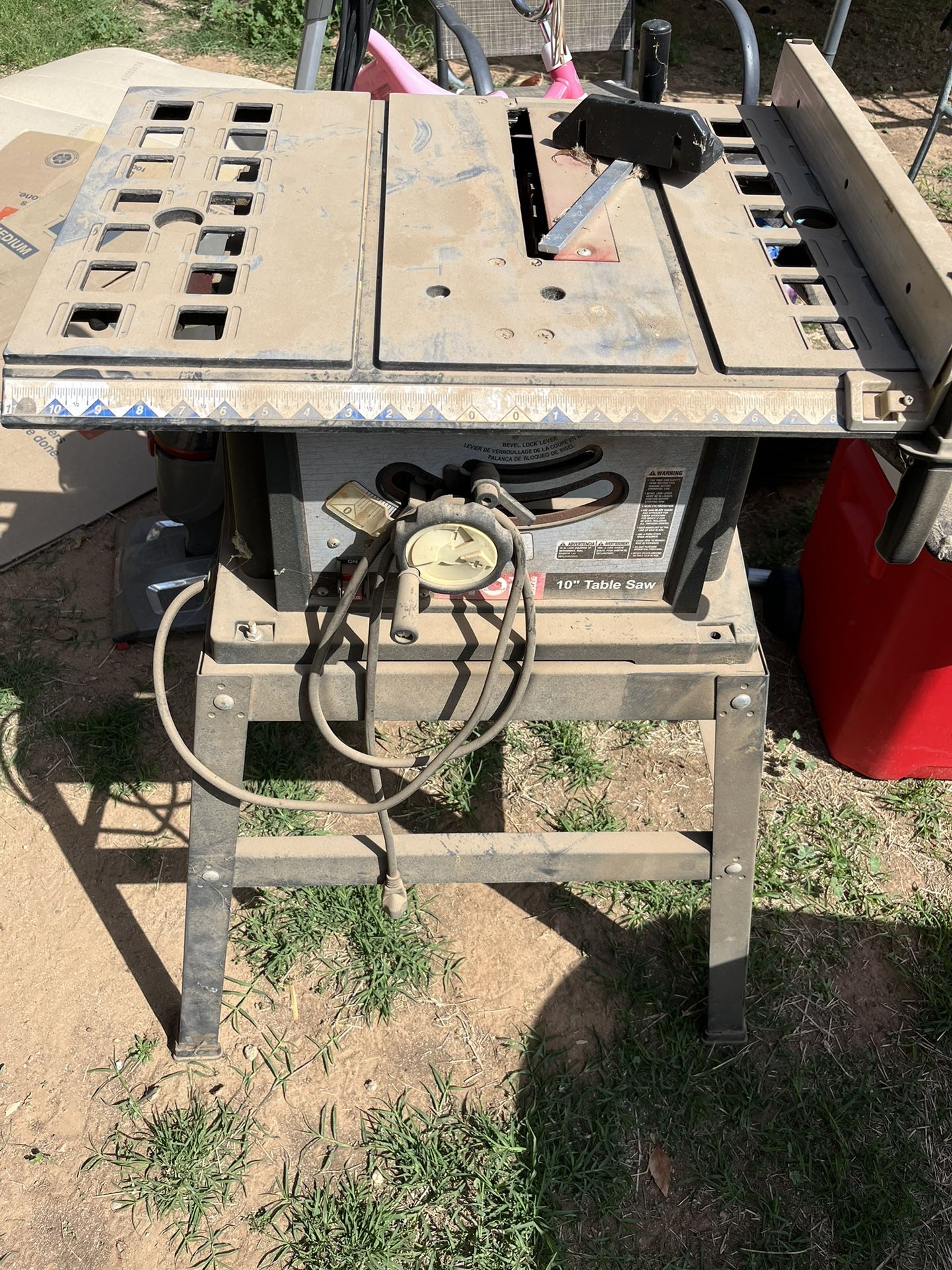 Ryobi Table Saw