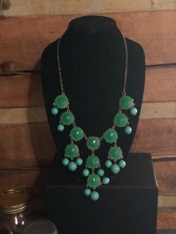 Green Big Necklace