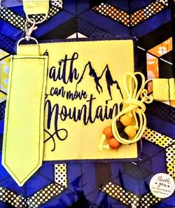 Faith Can Move Mountains Bible Cover