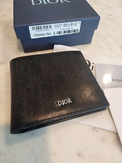Mens Black Designer Wallet NEW in box