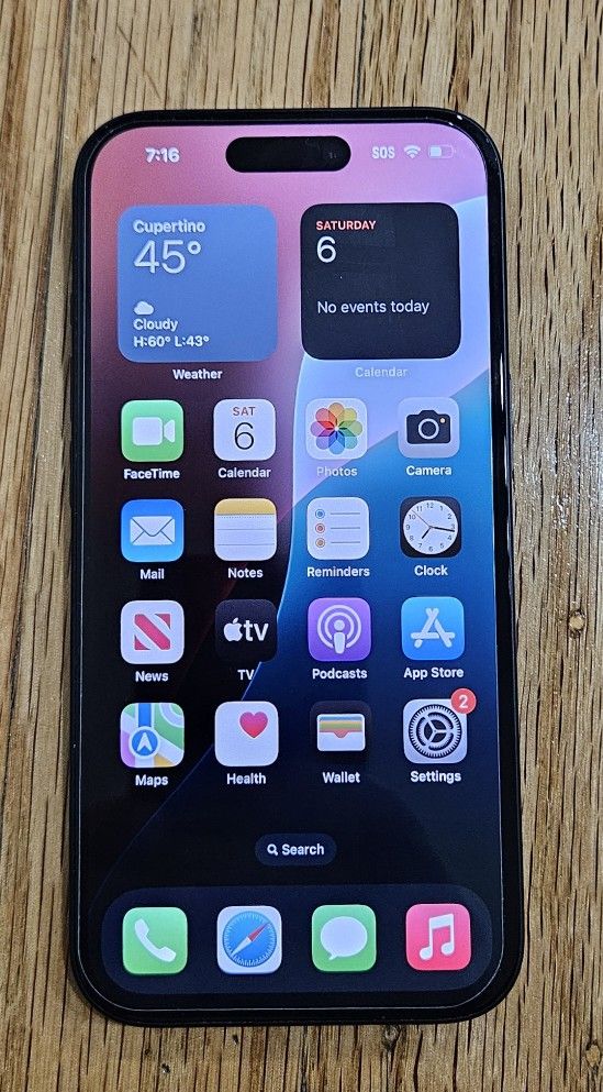 Iphone 15 Unlocked 128gb Black clean