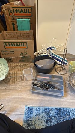Mixed Kitchen and Home Essentials Lot