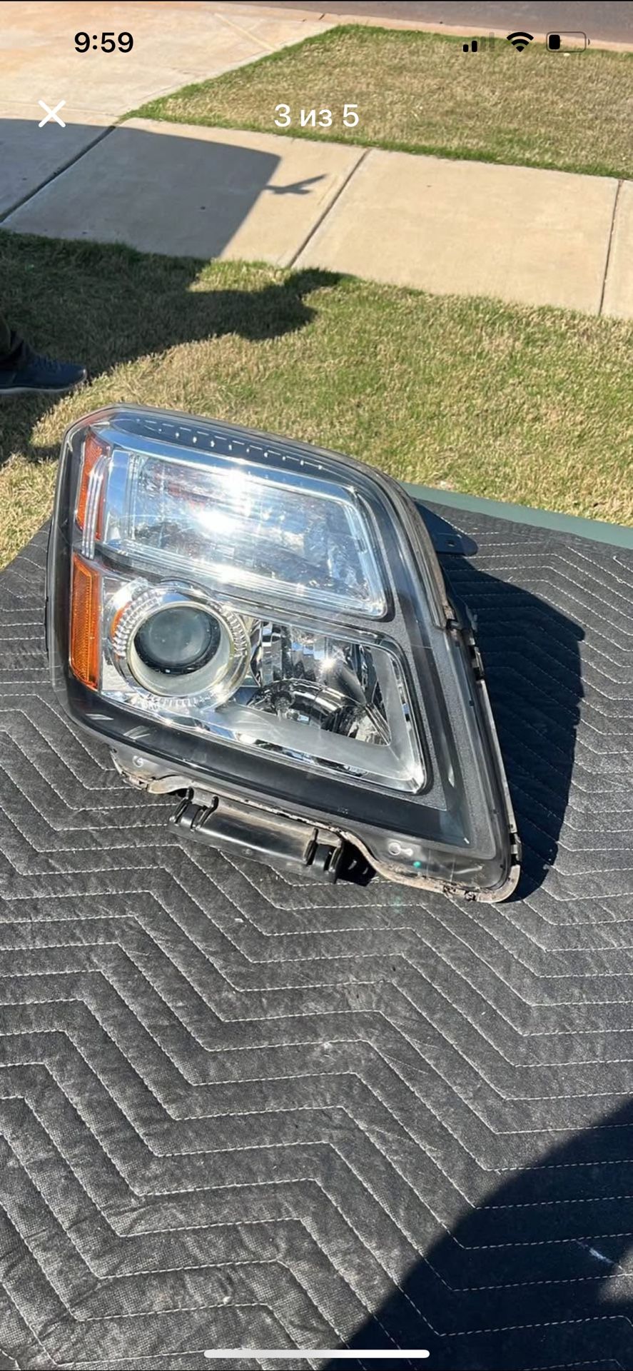 2010 2011 2012 2013 2014 2015 GMC TERRAIN HEADLIGHT RIGHT SIDE RH HALOGEN OEM