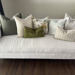 Serena & Lily White Sofa