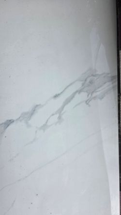 Carrera white porcelain tile