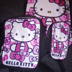 Hello Kitty Backpacks 3 Set