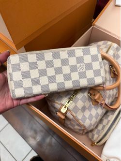 Authentic Louis Vuitton Damier Azur Clemence wallet