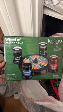 Tango Wheel of Misbehave Drinking Game