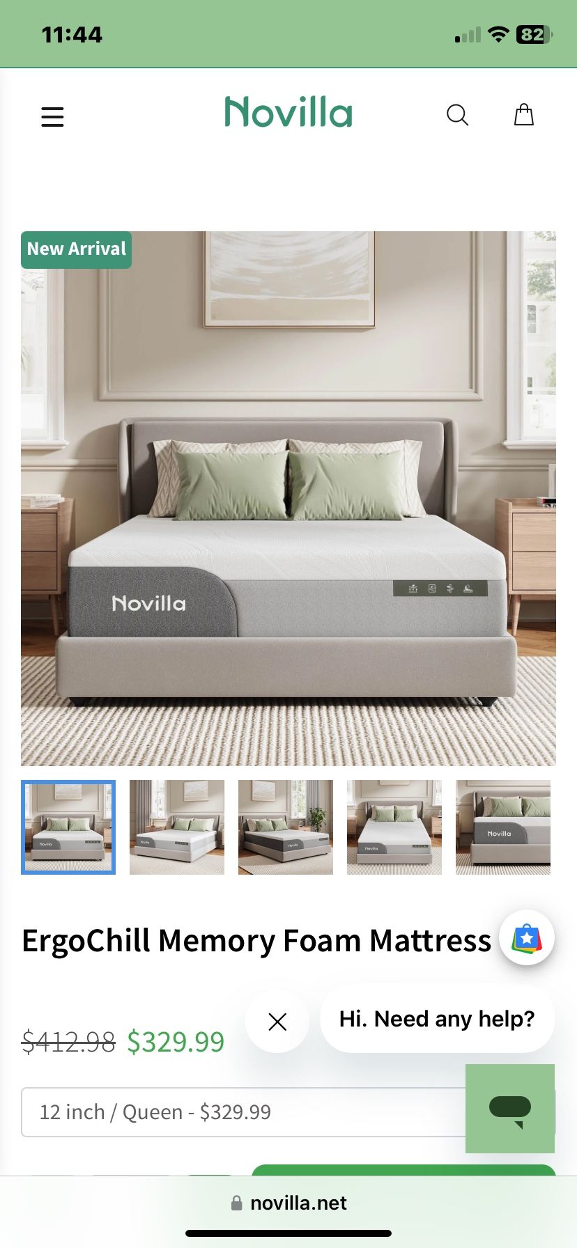Brand New Queen Novilla Mattress