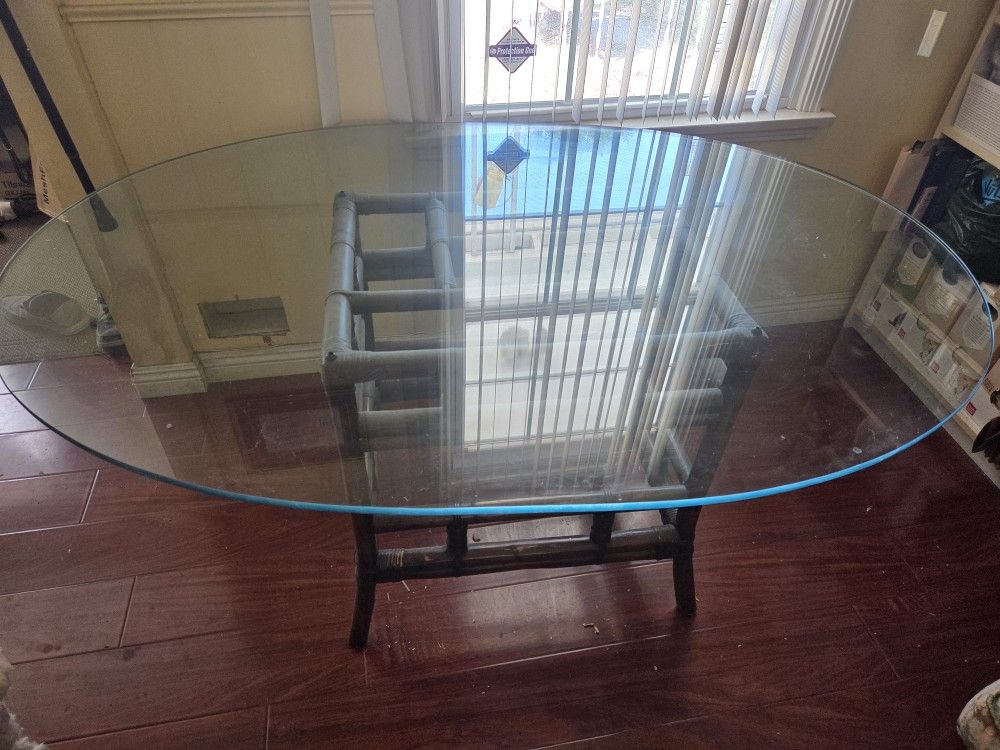 Free Glass Dining Table And Chairs