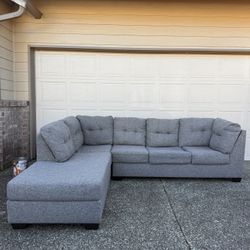 Gray Sectional Couch For Sale, FREE Delivery
