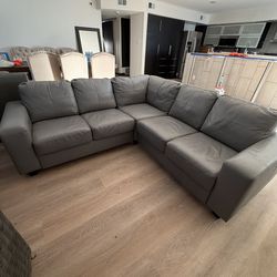 Gray Sectional Couch