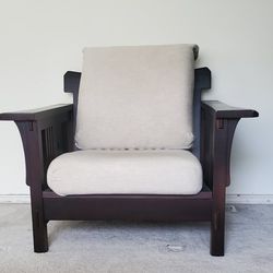 Armchair - Accent Chair - Real Wood 