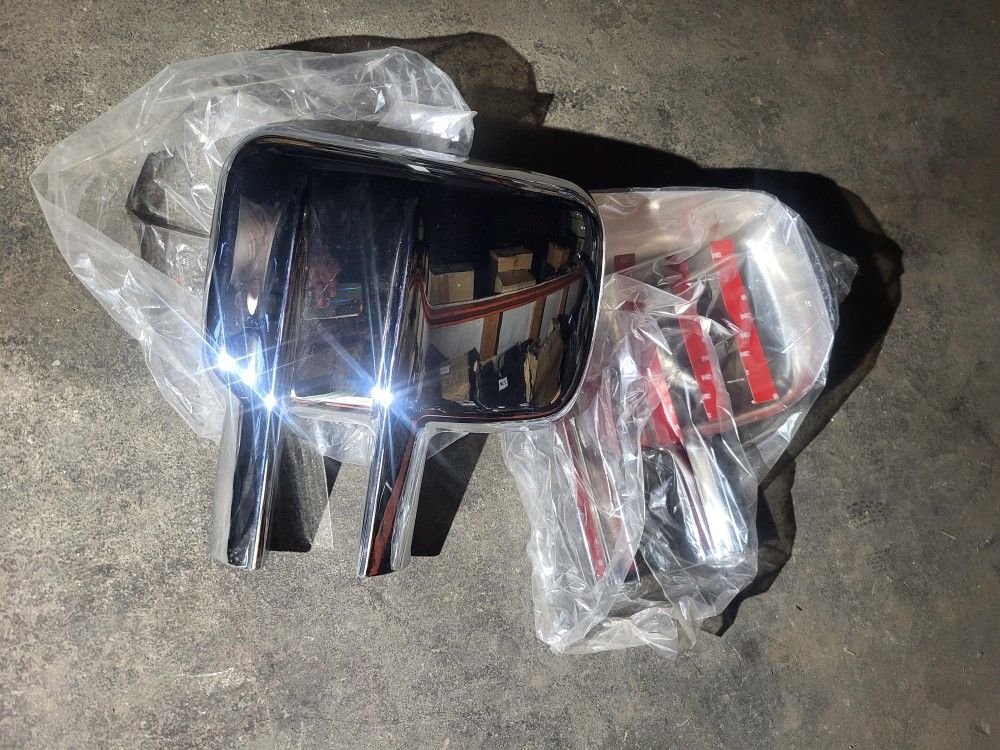 2007 to 2009 silverado  sierra hd chrome miorrs cover