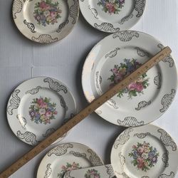 Vintage royal china plates, 60 years old