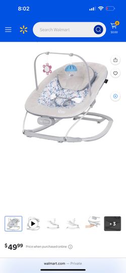 Baby trend rocker, bouncer baby seat