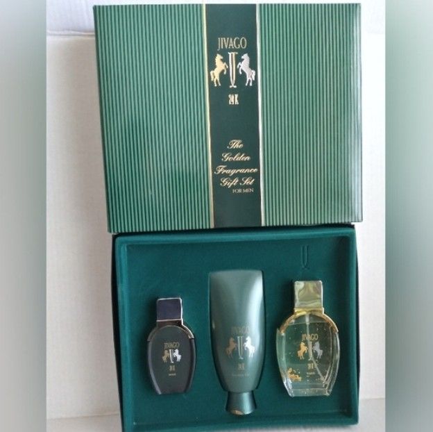 JIVAGO 24K The Golden Fragrance Gift Set for Men - 3 PIECE SET New cologne