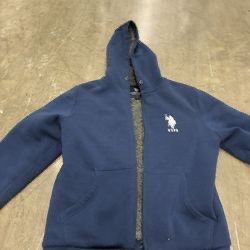 U.S. Polo Assn. Navy Blue Jacket with Logo